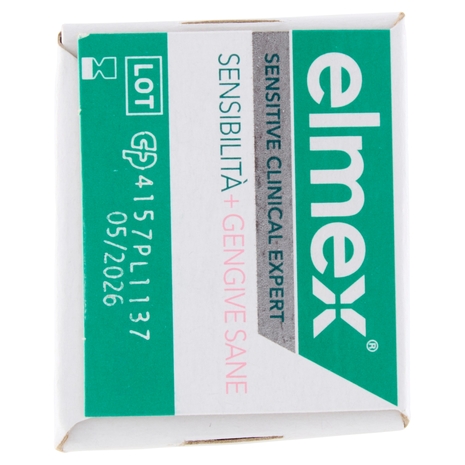 elmex dentifricio Sensitive Clinical Expert Sensibilità + Gengive sane 75 ml